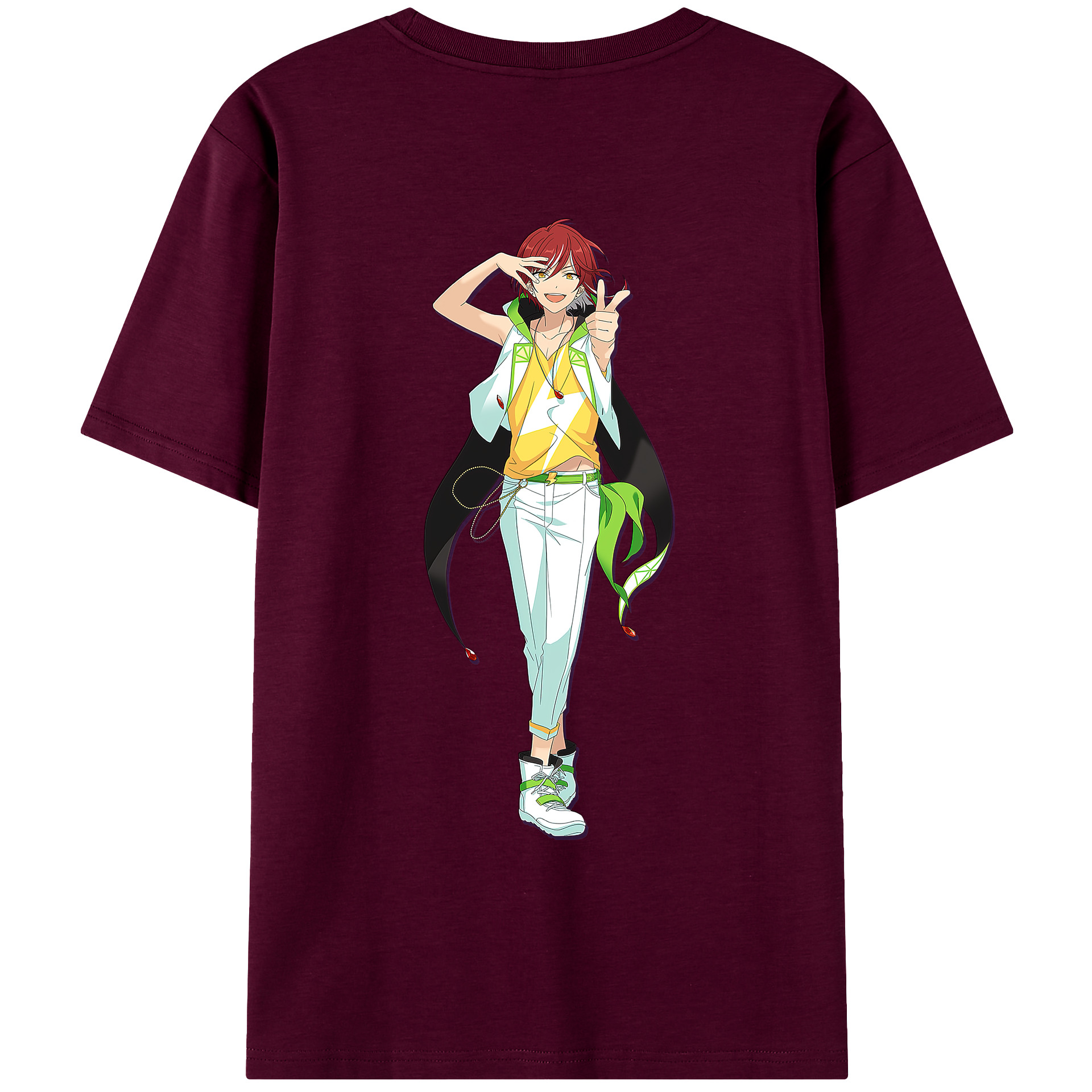 （画像用） あんさんぶるスターズ! Ensemble Stars レディース半袖Tシャツ(バックプリント)